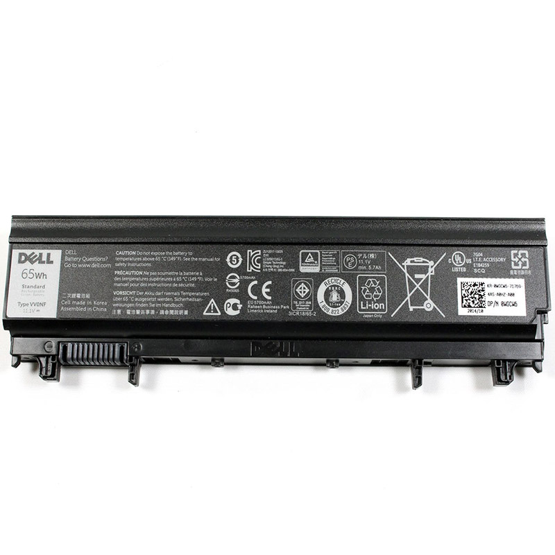 Replacement Laptop Battery For Dell Latitude E5440 E5540 – 6 Cell 11.1V 58Wh Li-Ion – VV0NF NVWGM N5YH9