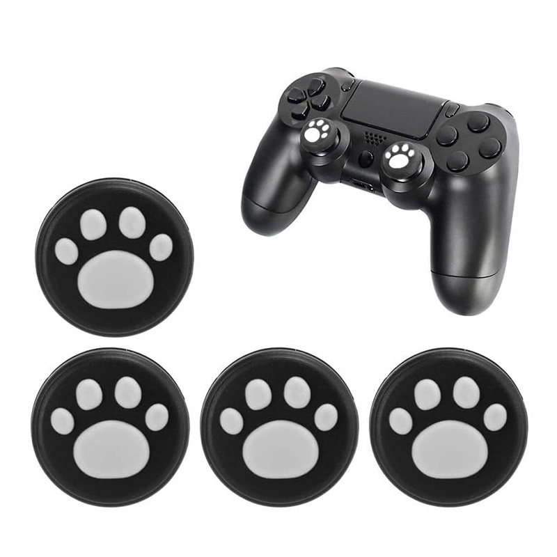 iLead Analog Silicone Thumb Grips Caps Compatible with PS4 PS3 & Xbox One Xbox 360