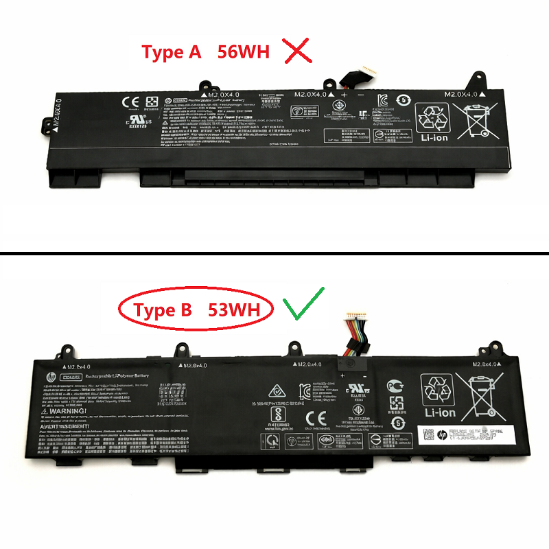 HP OEM Laptop Battery CC03XL (Type-B) For HP EliteBook 830 840 835 845 G7 G8 & ZBook Firefly 14 G7 G8 - Image 5