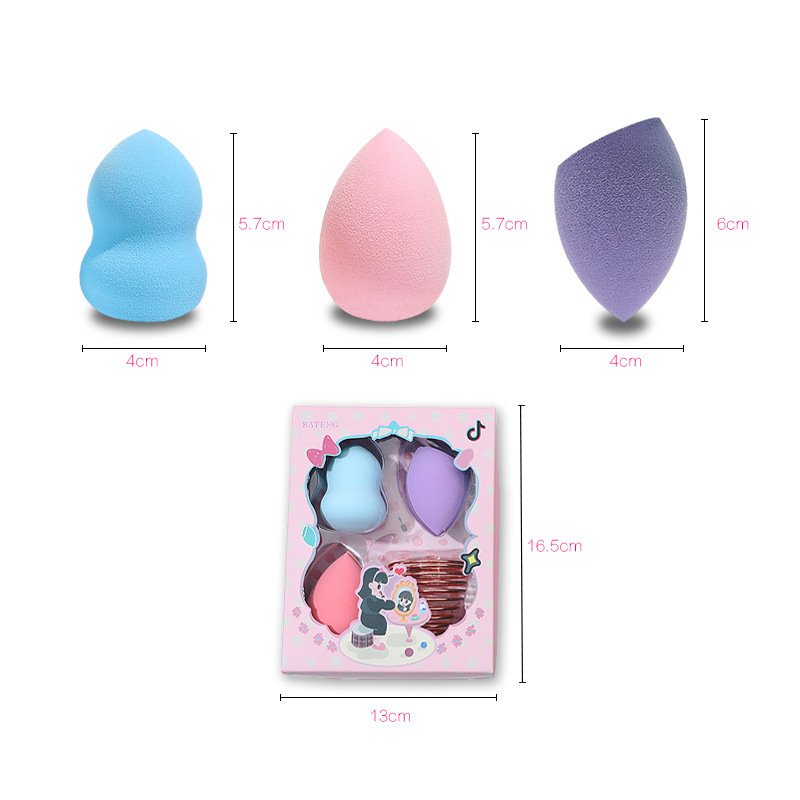 Makeup Sponge Set with Holder – Wet & Dry Non-Latex Beauty Sponges - Image 5