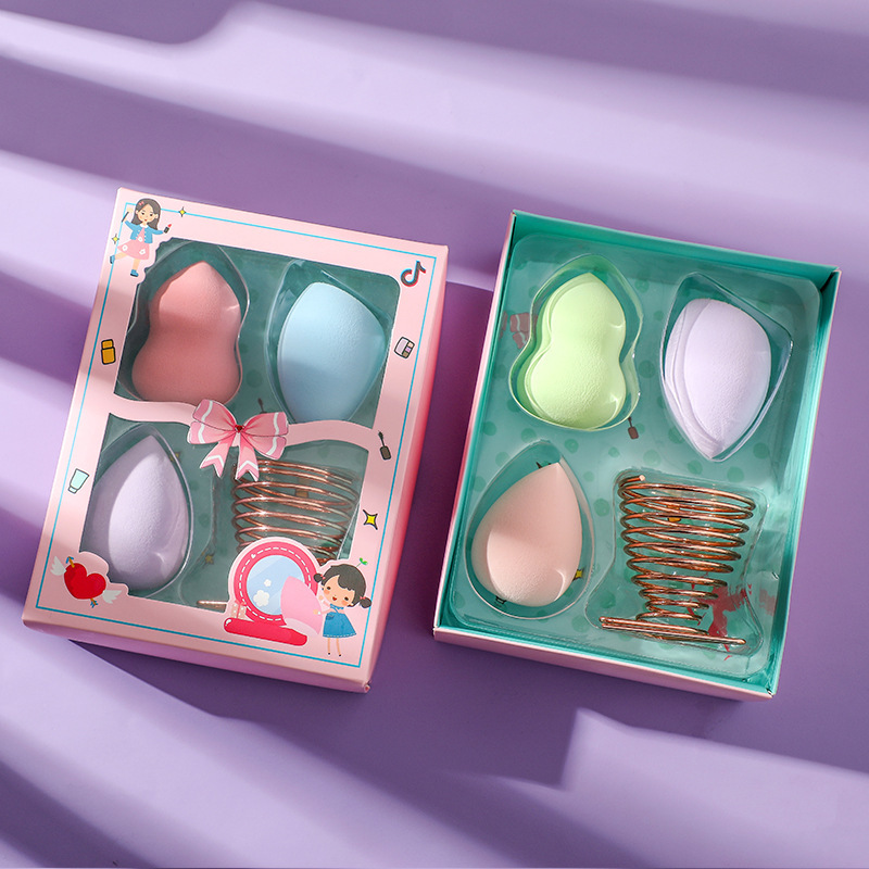 Makeup Sponge Set with Holder – Wet & Dry Non-Latex Beauty Sponges - Image 4