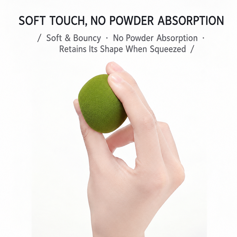 Makeup Sponge Set with Holder – Wet & Dry Non-Latex Beauty Sponges - Image 7
