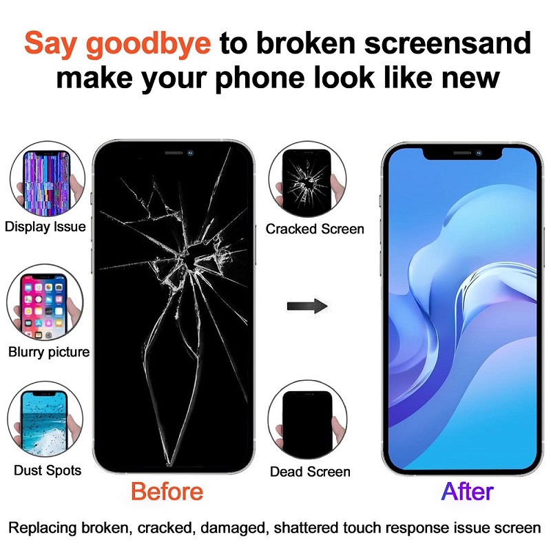 iPhone 16 Pro Max Screen Replacement Premium RJ Soft OLED Display Assembly - Image 8
