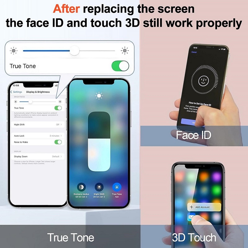 iPhone 16 Pro Max Screen Replacement Premium RJ Soft OLED Display Assembly - Image 10
