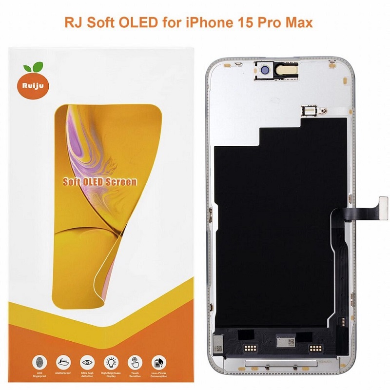iPhone 15 Pro Max Screen Replacement Premium RJ Soft OLED Display Assembly - Image 11