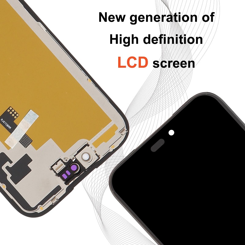 iPhone 16 Replacement Premium RJ Soft OLED Display Assembly - Image 4