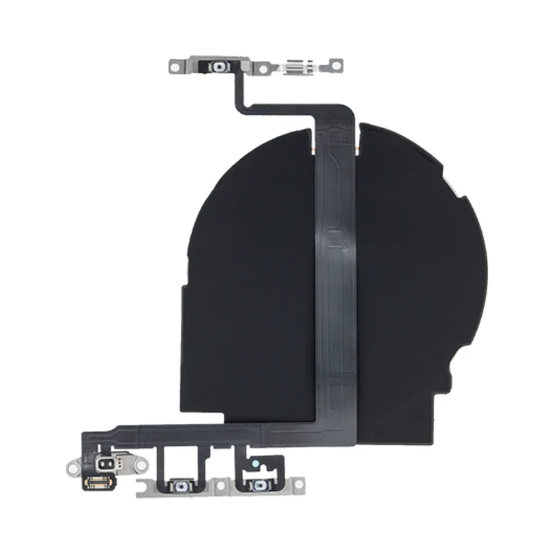 iPhone 13 NFC Volume Flex Cable with Qi Wireless Charging Coil - Image 2