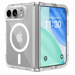 iPhone Duo Magnetic Case Silicone Transparent Back Cover