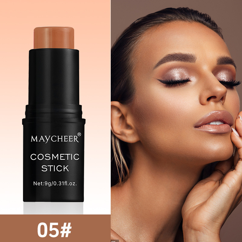 MAYCHEER 3-Piece Makeup Stick Set – Contour, Highlighter & Blush - Image 7