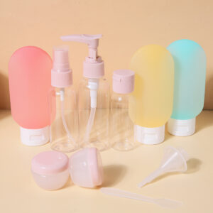 11-Piece Travel Toiletry Bottle Set – Refillable Travel Containers