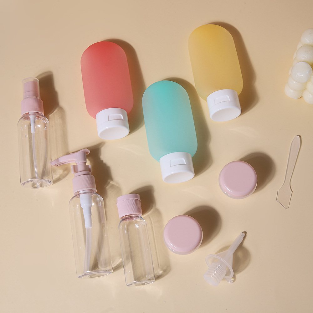 11-Piece Travel Toiletry Bottle Set – Refillable Travel Containers - Image 3