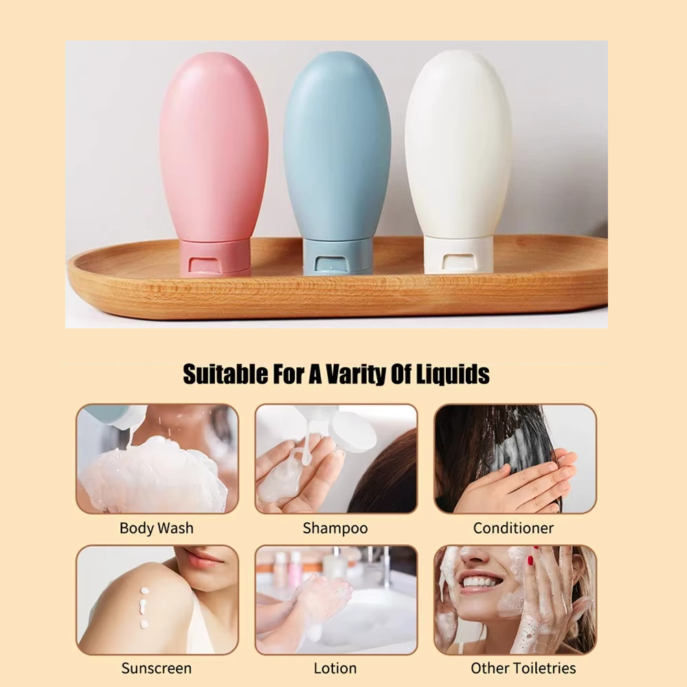 11-Piece Travel Toiletry Bottle Set – Refillable Travel Containers - Image 4