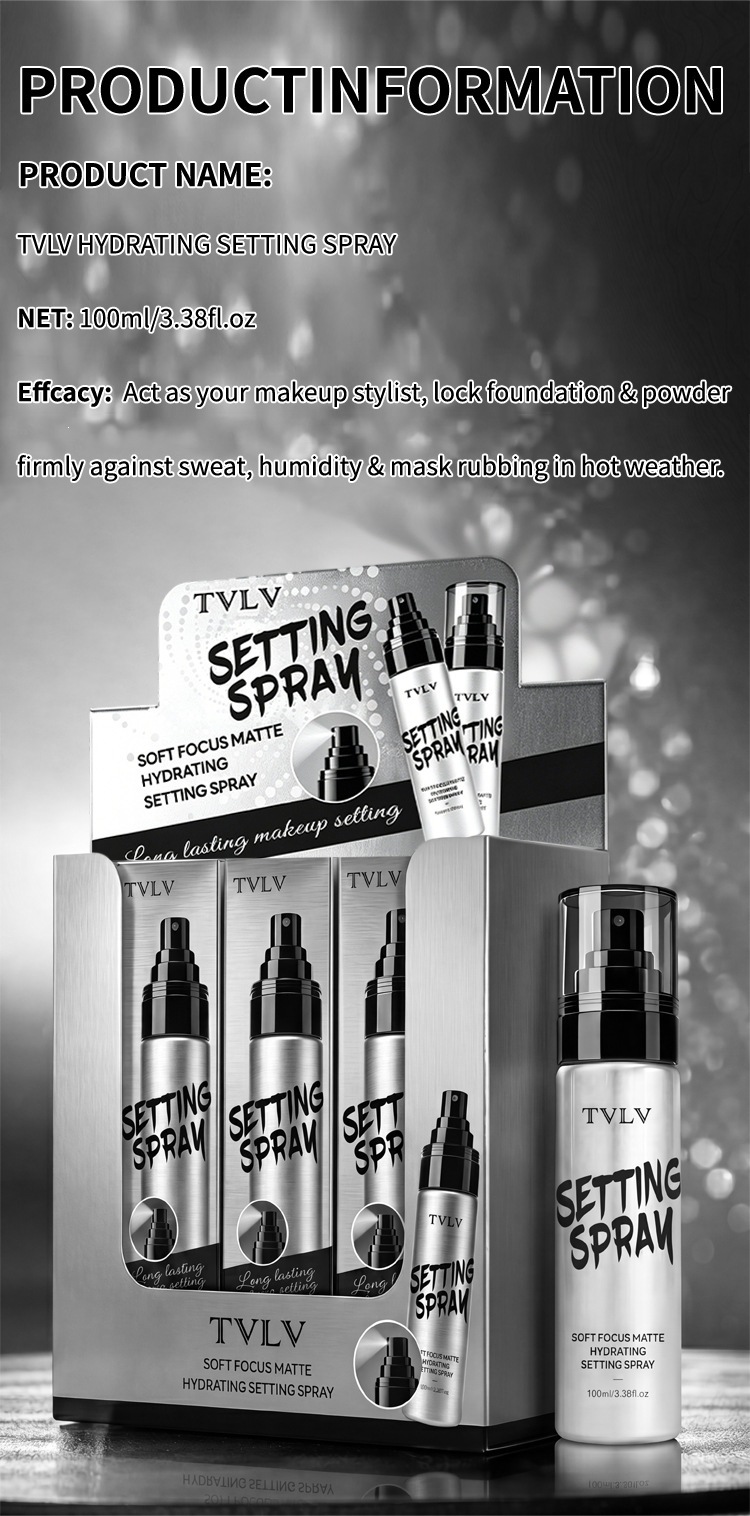 Hydrating Makeup Setting Spray – Natural Matte Finish - Image 12