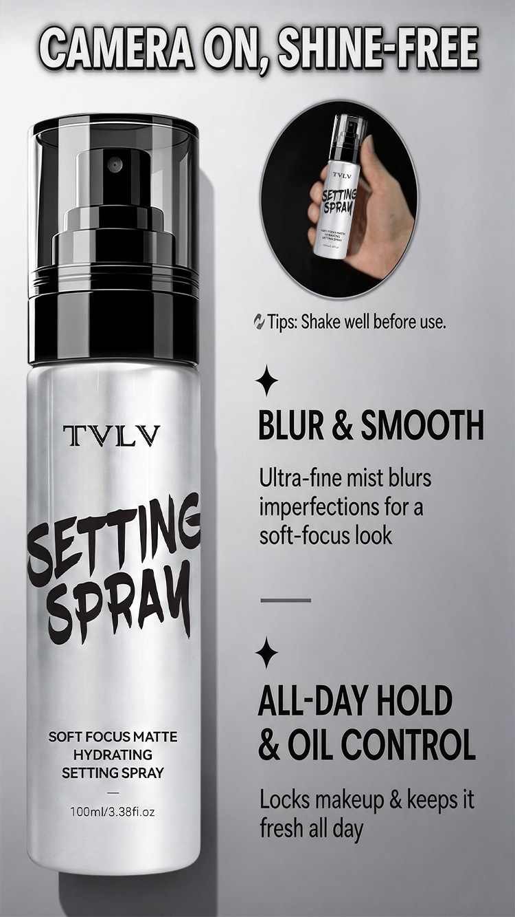 Hydrating Makeup Setting Spray – Natural Matte Finish - Image 7