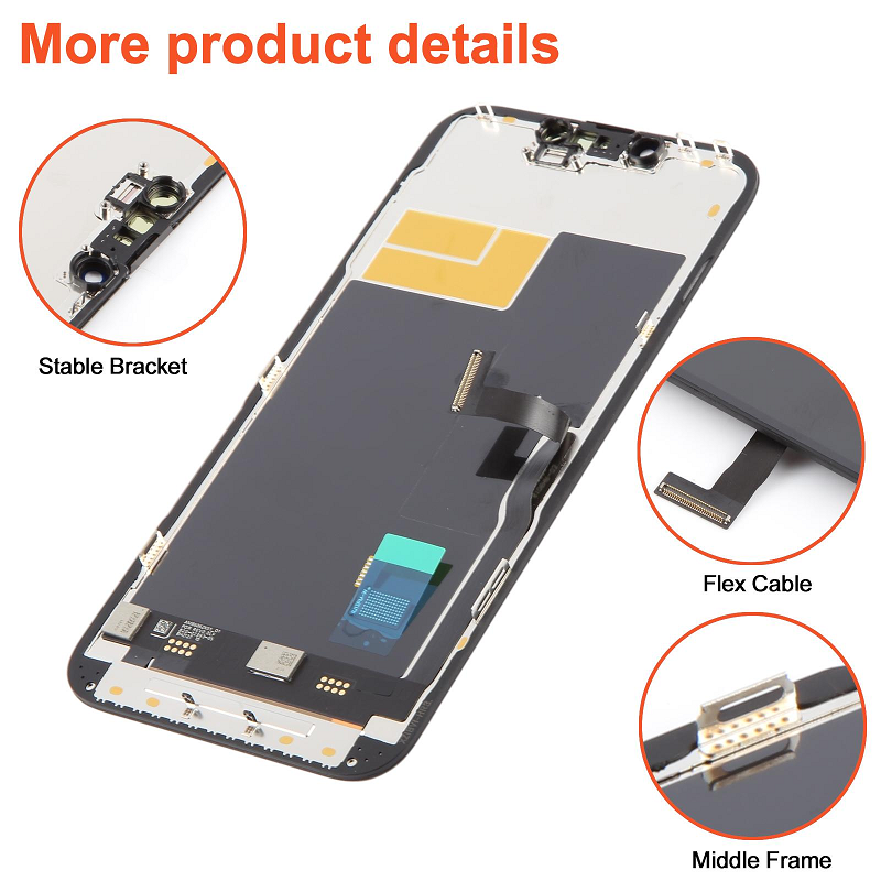 iPhone 13 Pro Screen Replacement Premium RJ Soft OLED Display Assembly - Image 3